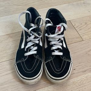 Kids Vans high top sz 4